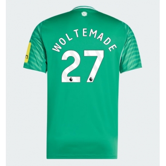 Billige Fotballdrakt Newcastle United Nick Woltemade #27 Replika Bortedrakt 2025-26 Kortermet
